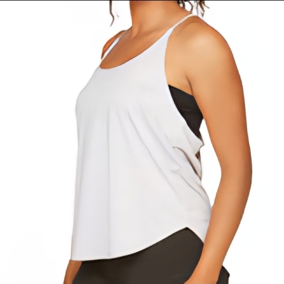 Colosseum Women's Afloat Strappy Racerback Tank | Earth, Air, Fire, Water | L - Picture 5 of 12